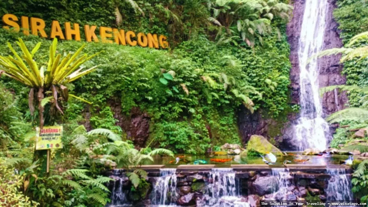 Air Terjun Sirah Kencong nan indah