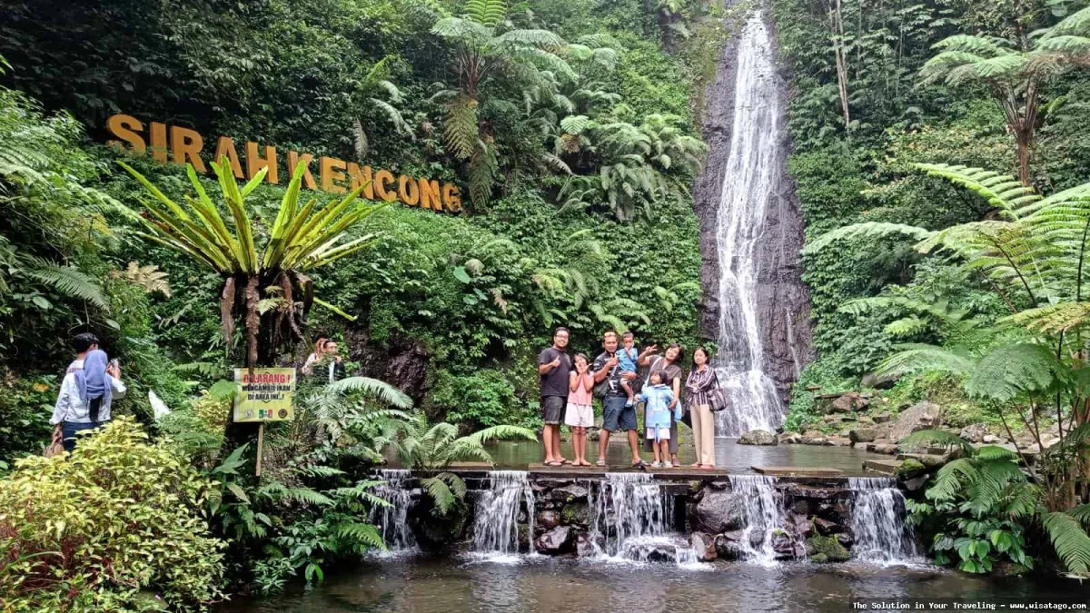 Air Terjun Sirah Kencong yang mempesona
