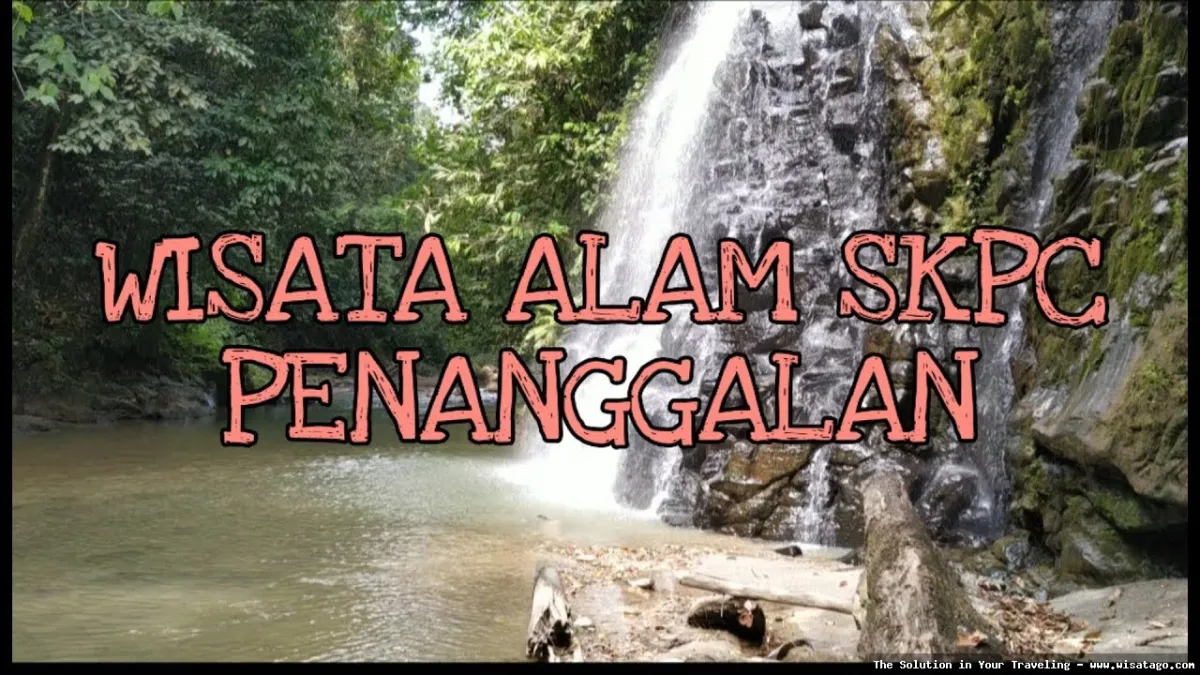 Air Terjun SKPC yang menawan alami