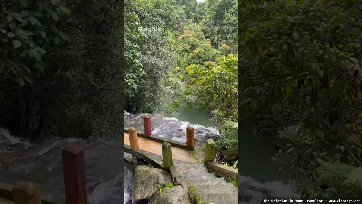 Air Terjun SKPC yang menawan alami