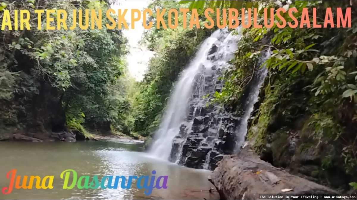 Air Terjun SKPC yang menawan alami