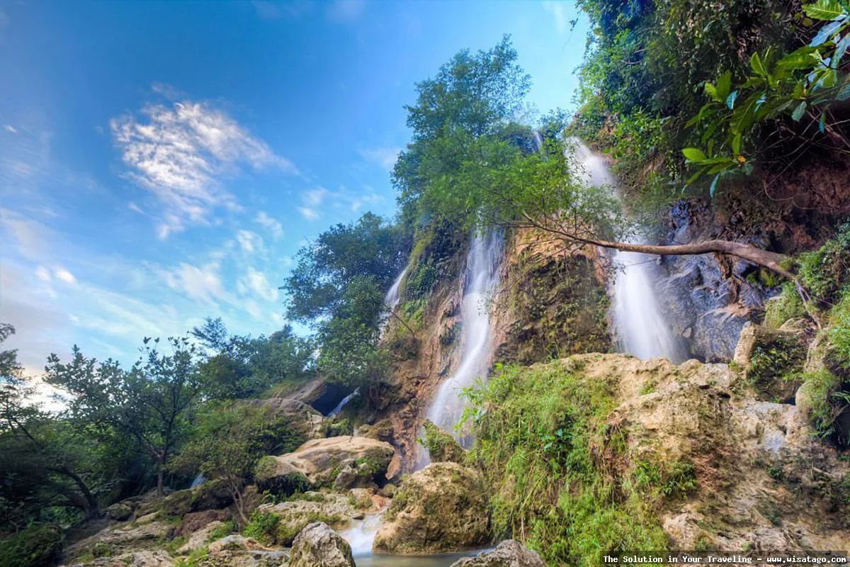 Air Terjun Sri Gethuk yang mempesona