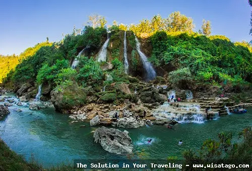 Air Terjun Sri Gethuk yang mempesona