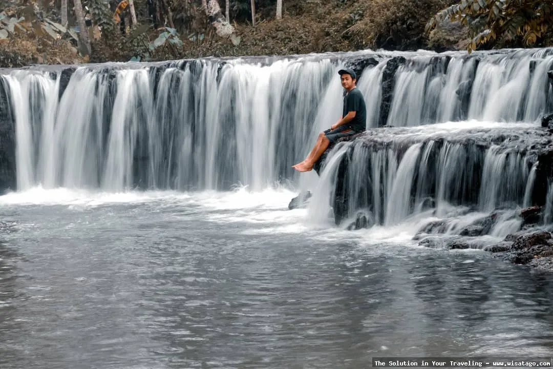 Air Terjun Sumber Salak yang menawan