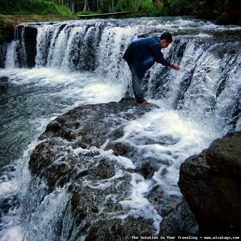 Air Terjun Sumber Salak nan indah
