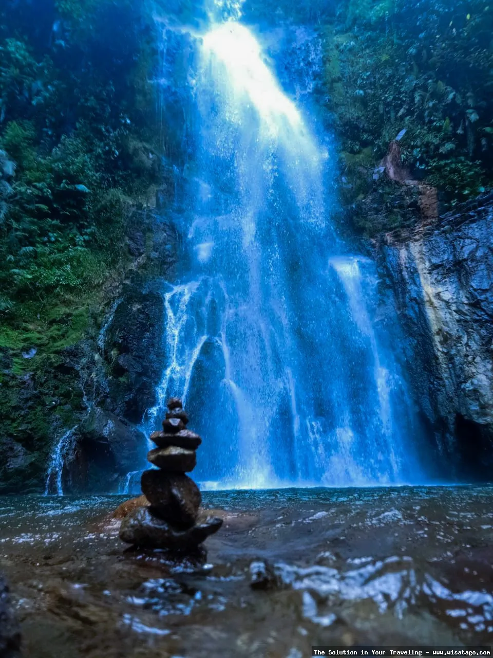 Air Terjun Sumber Salak nan indah