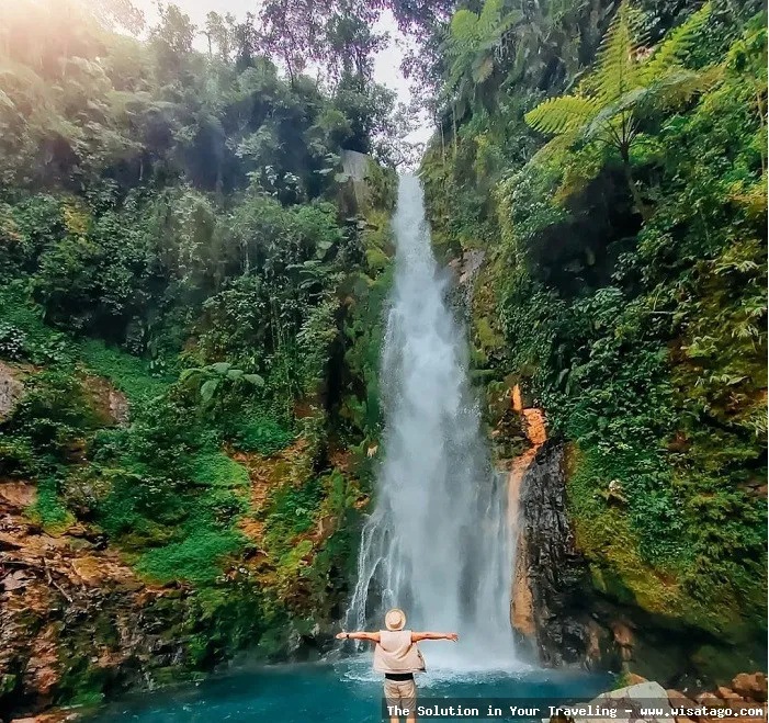 Air Terjun Sumber Salak yang menawan