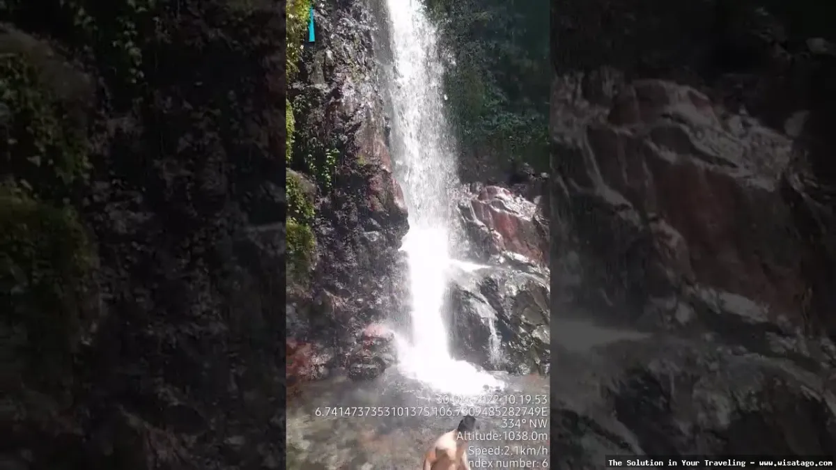 Air Terjun Sumber Salak nan indah