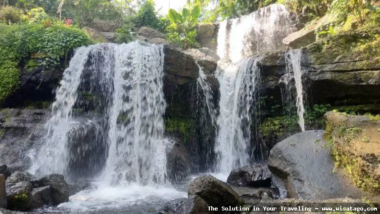 Air Terjun Sumber Salak nan indah
