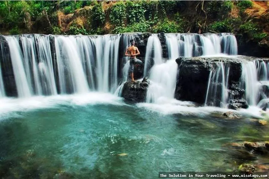 Air Terjun Sumber Salak yang menawan