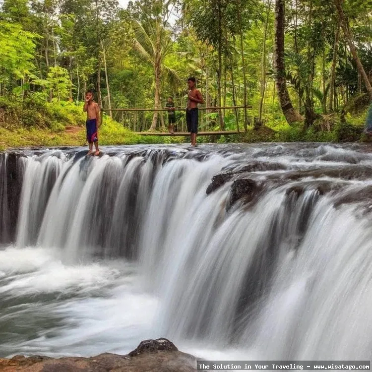 Air Terjun Sumber Salak nan indah