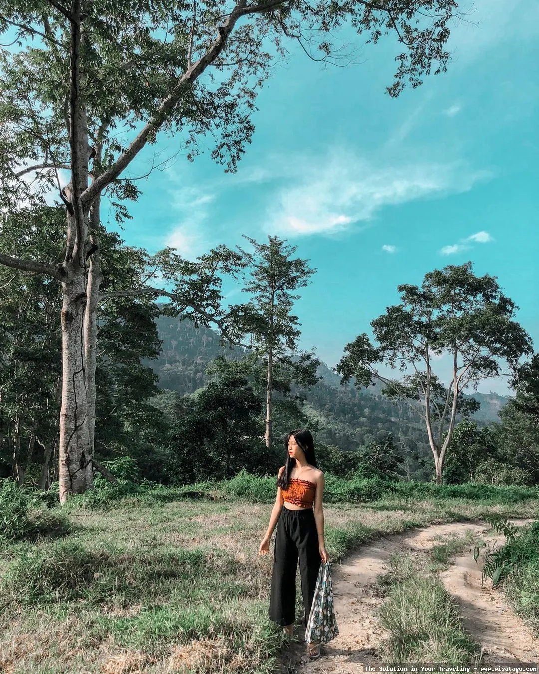 Air Terjun Sumber Salak nan indah