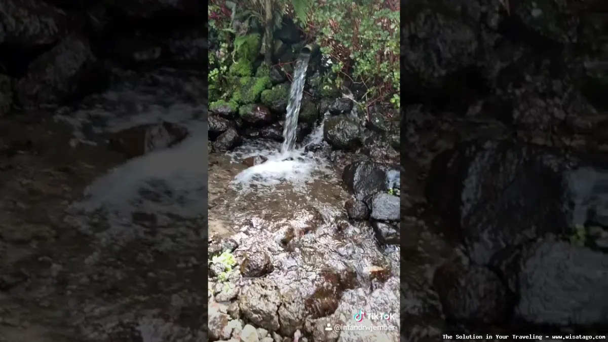 Air Terjun Sumber Salak nan indah