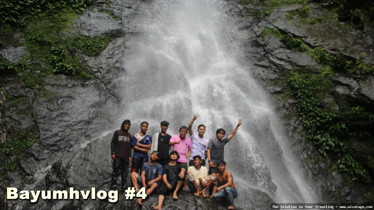 Air Terjun Tande yang menawan alami