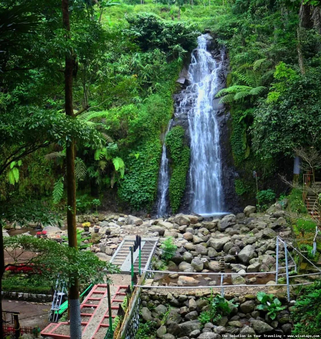 Air Terjun Tande yang menyejukkan hati