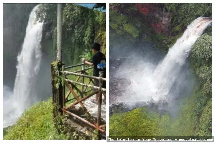 Air Terjun Telun Berasap yang megah