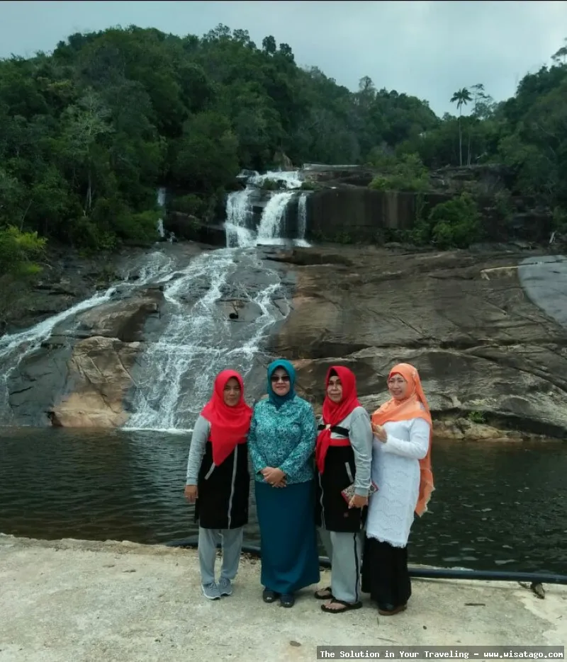 Air Terjun Temburun bertingkat dan indah