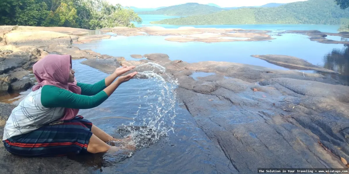 Air Terjun Temburun bertingkat menawan