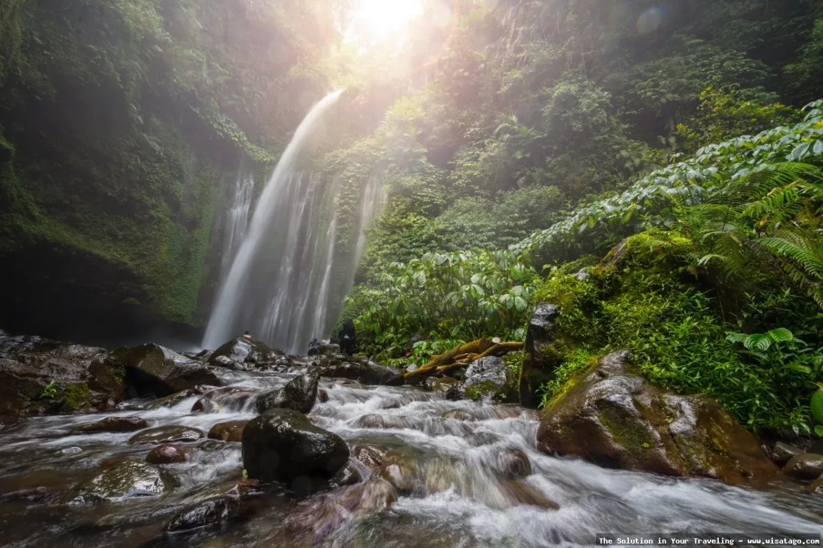Air Terjun Tiu Kelep nan indah