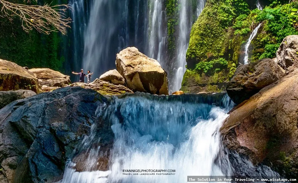 Air Terjun Tiu Kelep yang mempesona