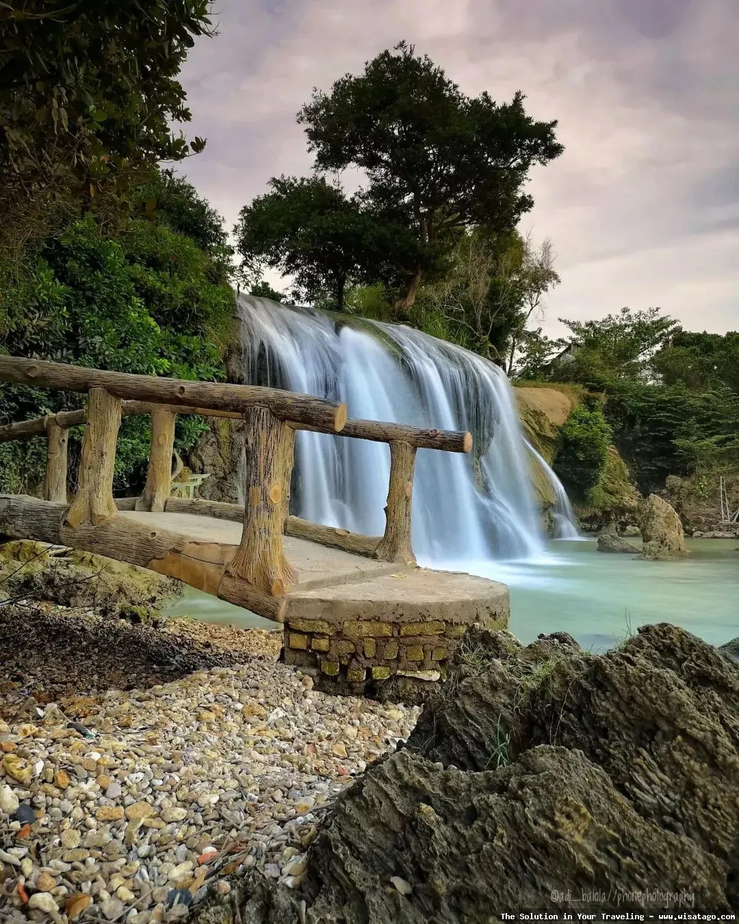 Air Terjun Toroan, keindahan memesona.