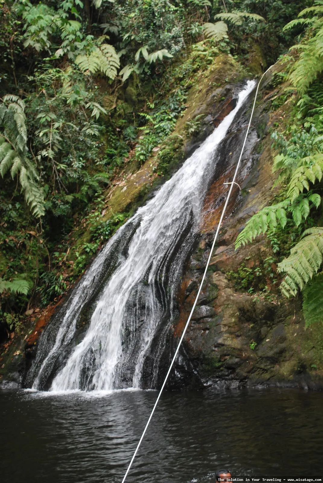 Air Terjun Tujuh Tingkat menawan alami