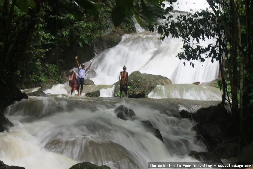 Air Terjun Tujuh Tingkat menakjubkan