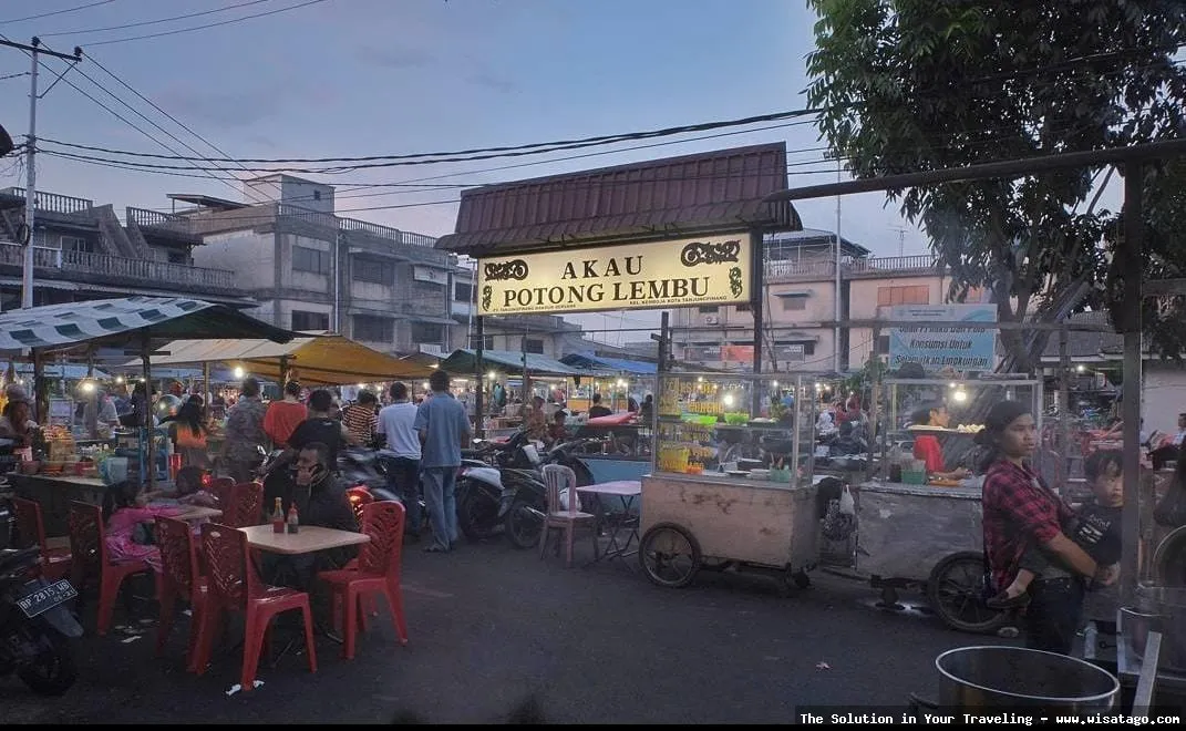 Akau Potong Lembu, tradisi unik.