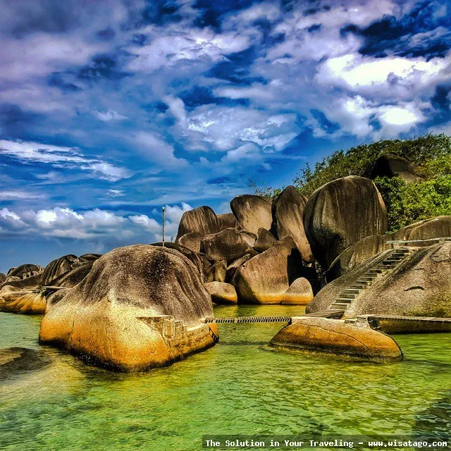 Alif Stone Park, lanskap bebatuan unik