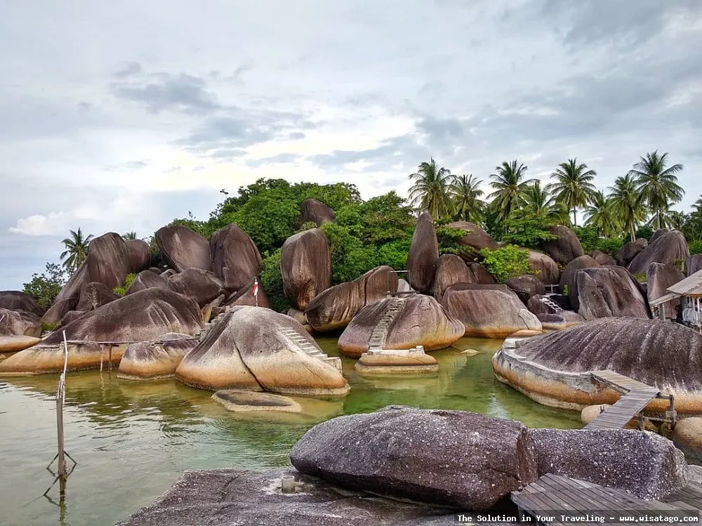 Alif Stone Park, pemandangan indah