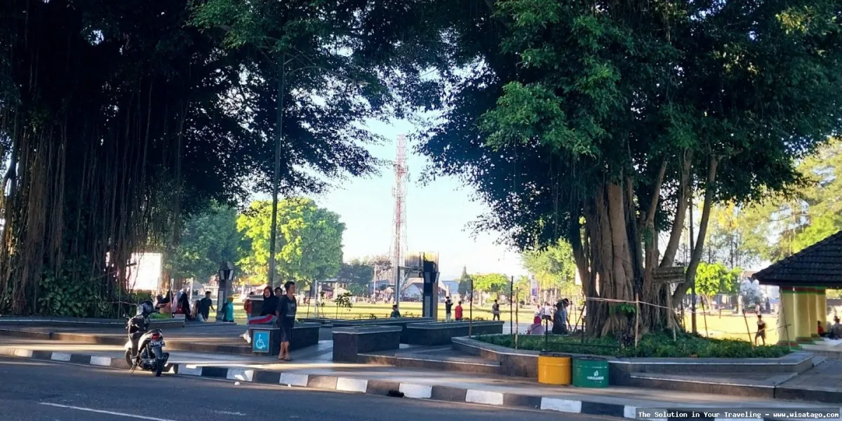 Alun Alun Bondowoso, ruang publik populer