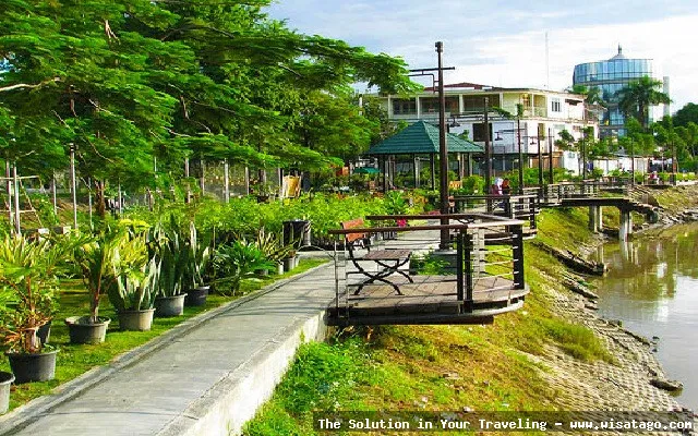 Area Wisata Kreung Aceh yang indah