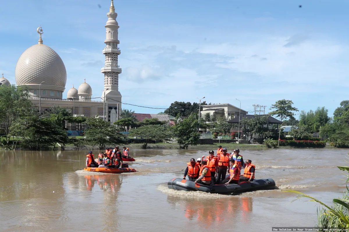 Area Wisata Kreung Aceh yang indah