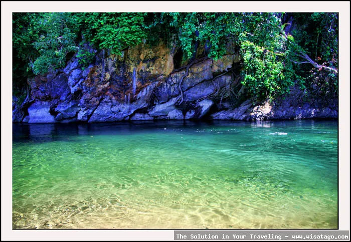Area Wisata Kreung Aceh yang indah