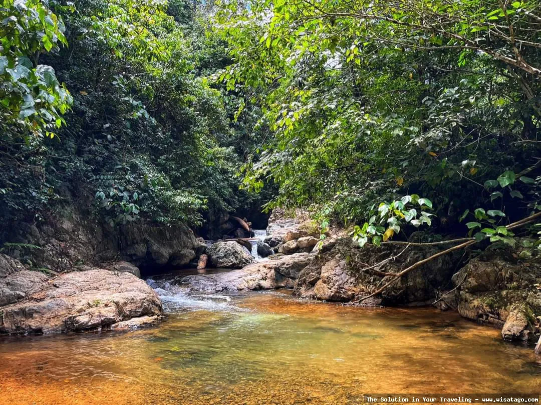 Area Wisata Kreung Aceh yang indah