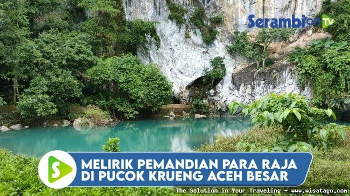 Area Wisata Kreung Aceh yang indah