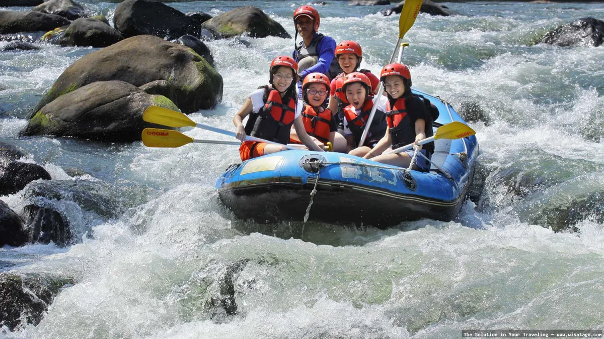 Arung Jeram Bosamba yang menantang adrenalin