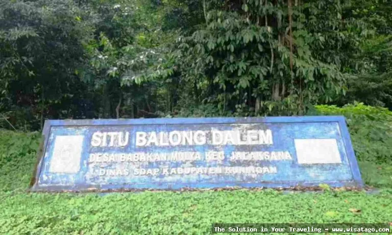 Balong Dalem, danau kawah yang indah