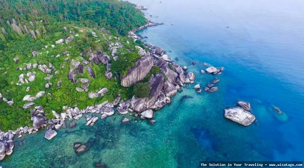 Batu Sindu, formasi batuan unik