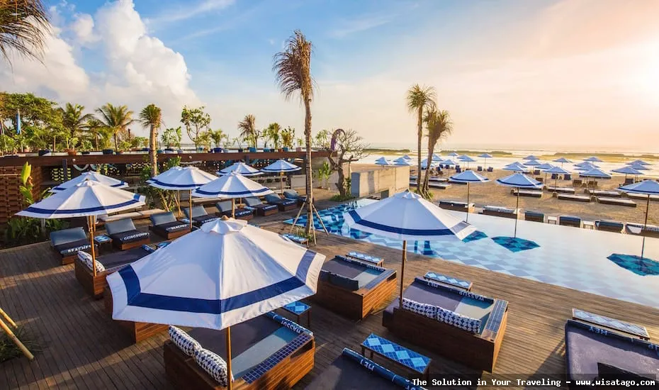 Beach Club Di Bali populer.