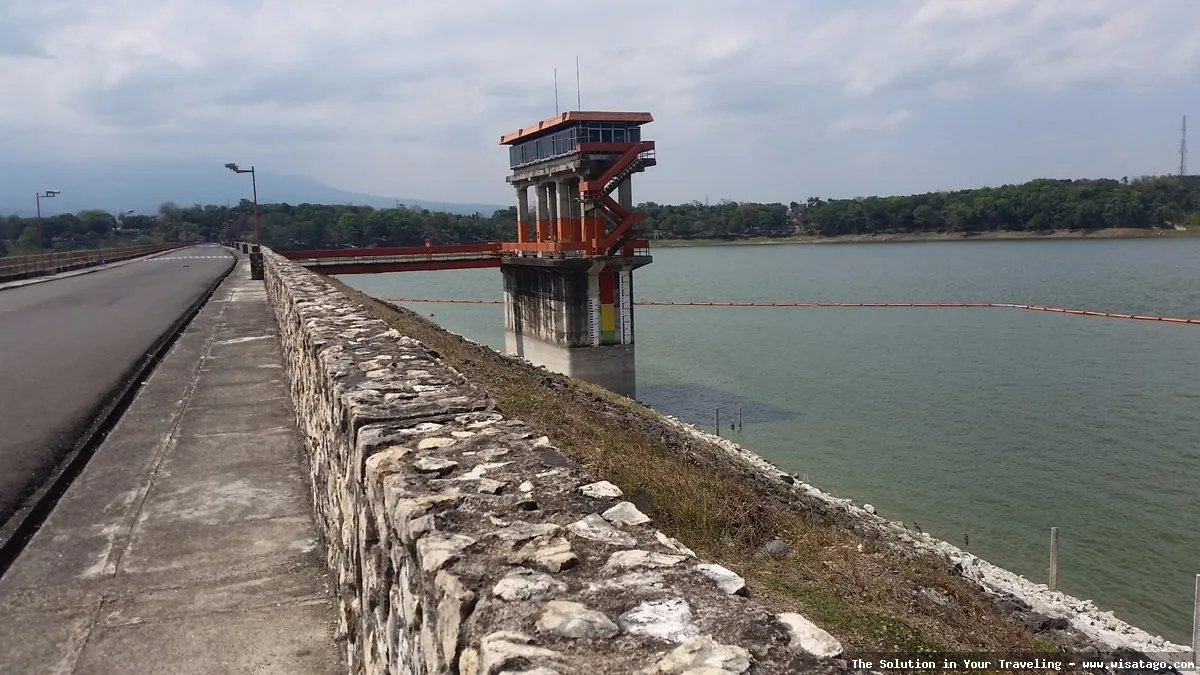 Bendungan Sutami: keindahan arsitektur bendungan