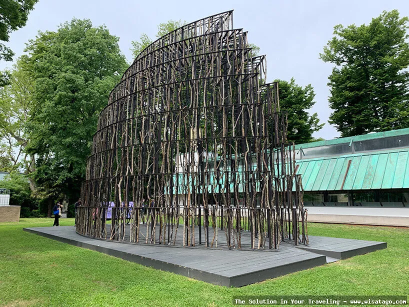 Bird Pavilion: desain arsitektur unik