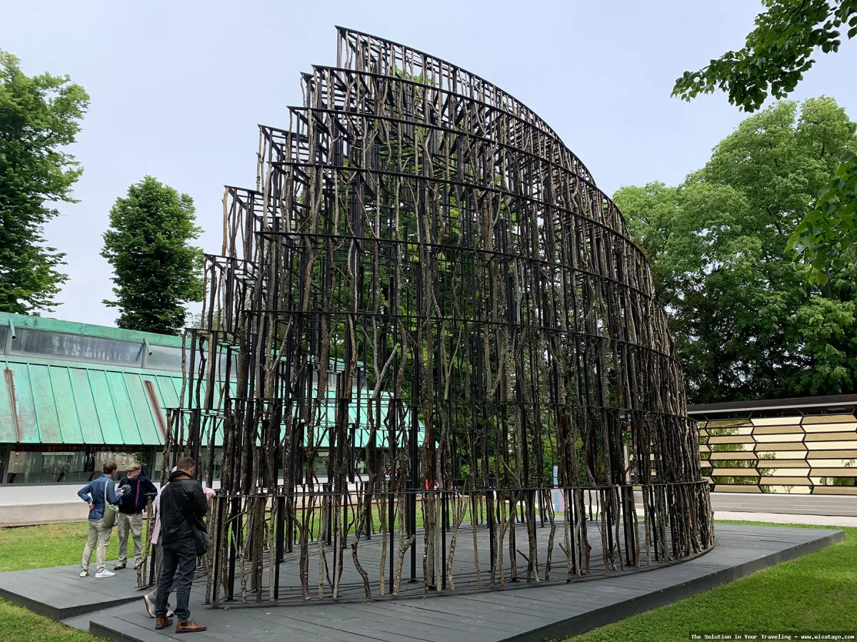 Bird Pavilion: Arsitektur unik sangkar burung