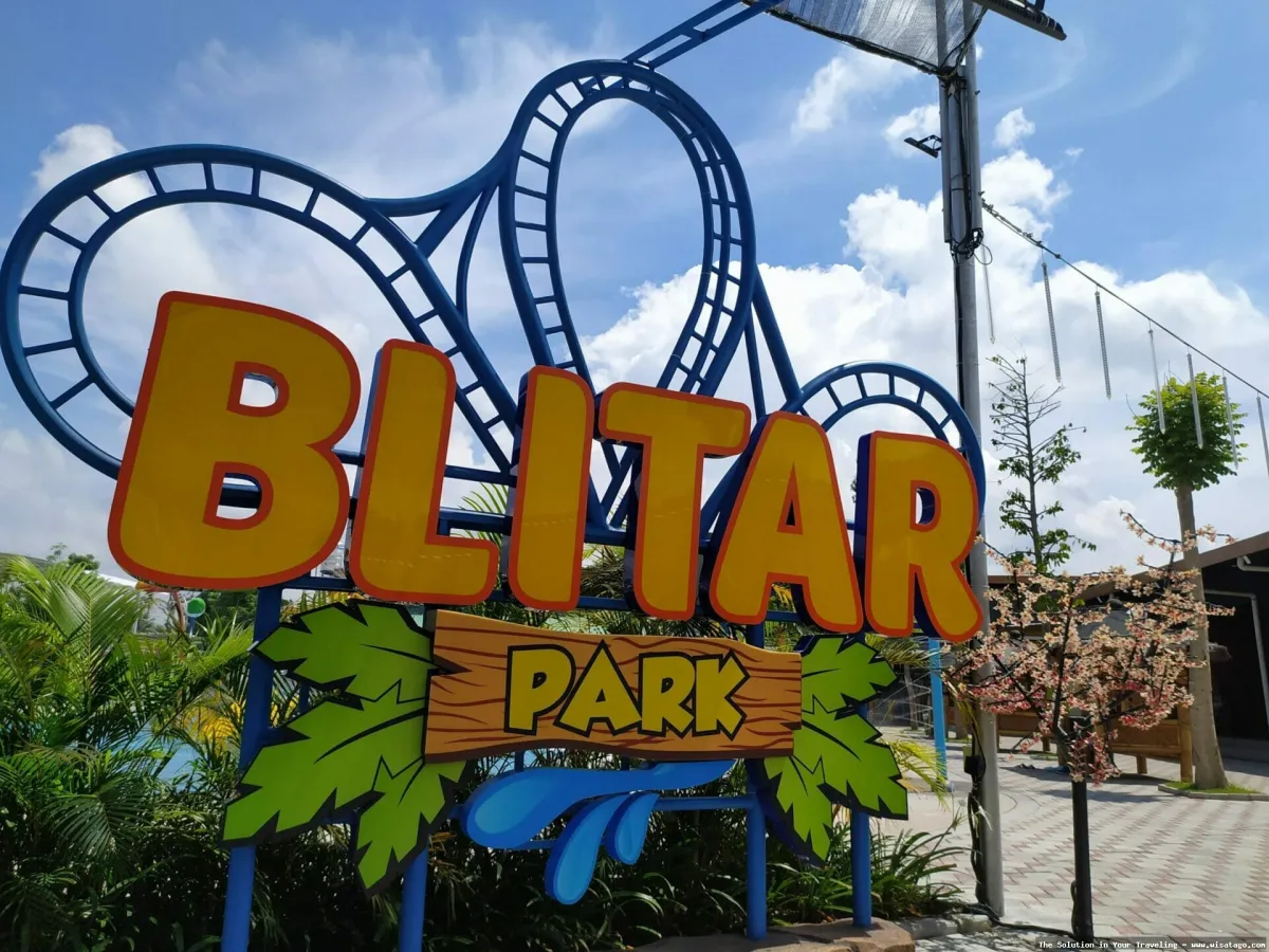 Blitar: Peta dan landmark kota
