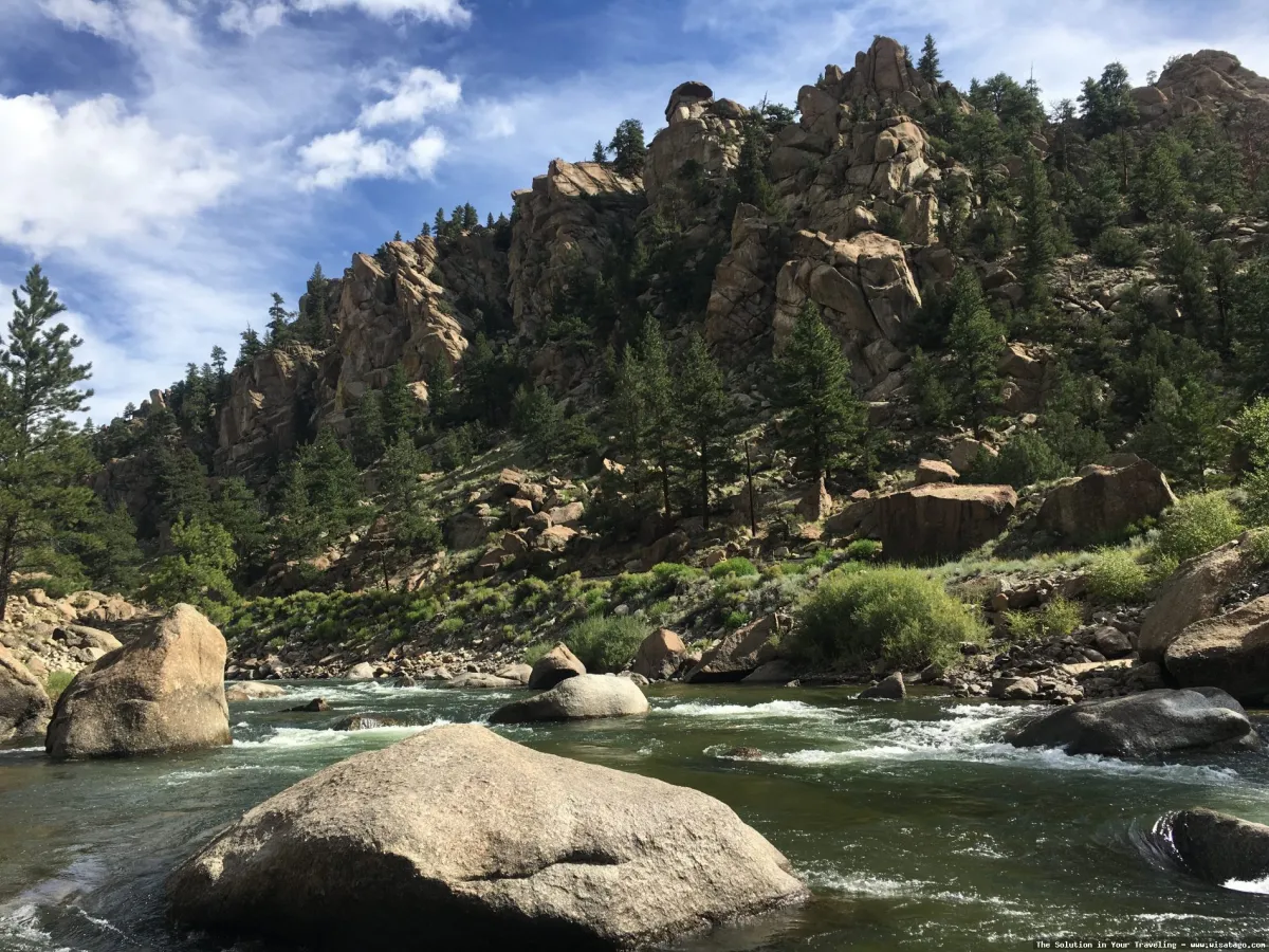 Brown Canyon: lanskap erosi menakjubkan