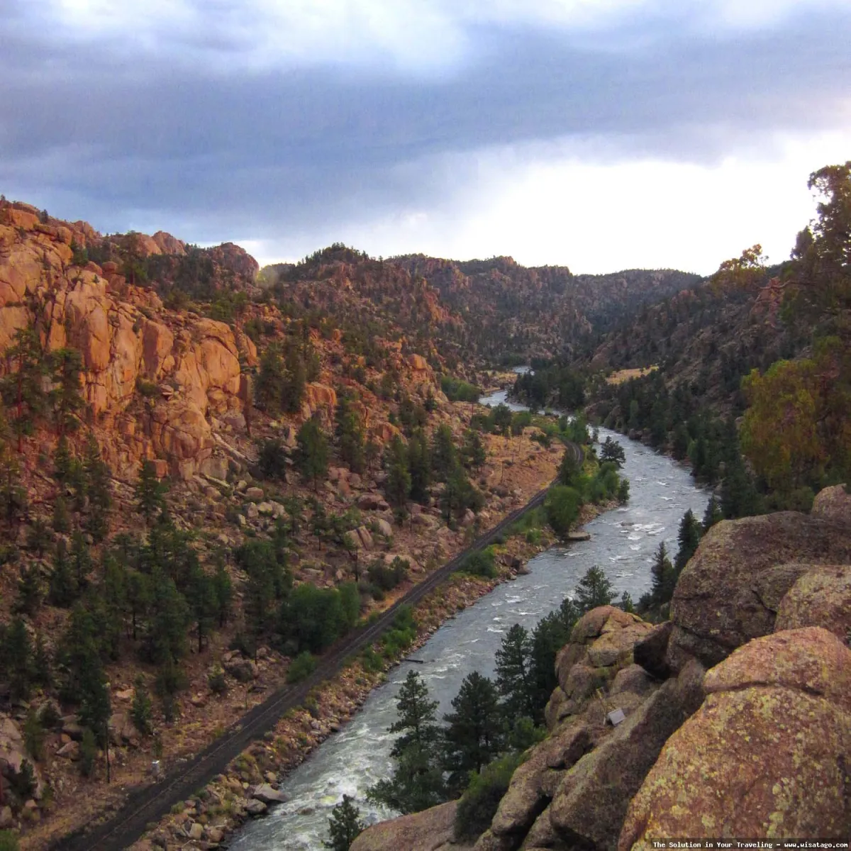 Brown Canyon: lanskap erosi menakjubkan