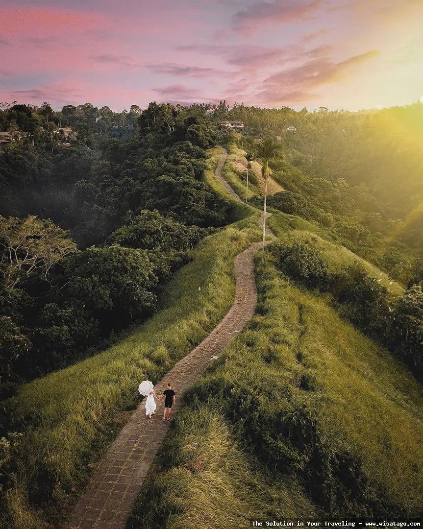 Bukit Campuhan, pemandangan alam Ubud
