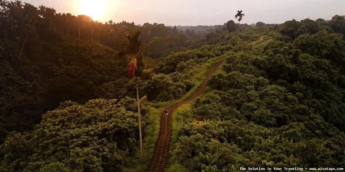 Bukit Campuhan, pemandangan alam Ubud
