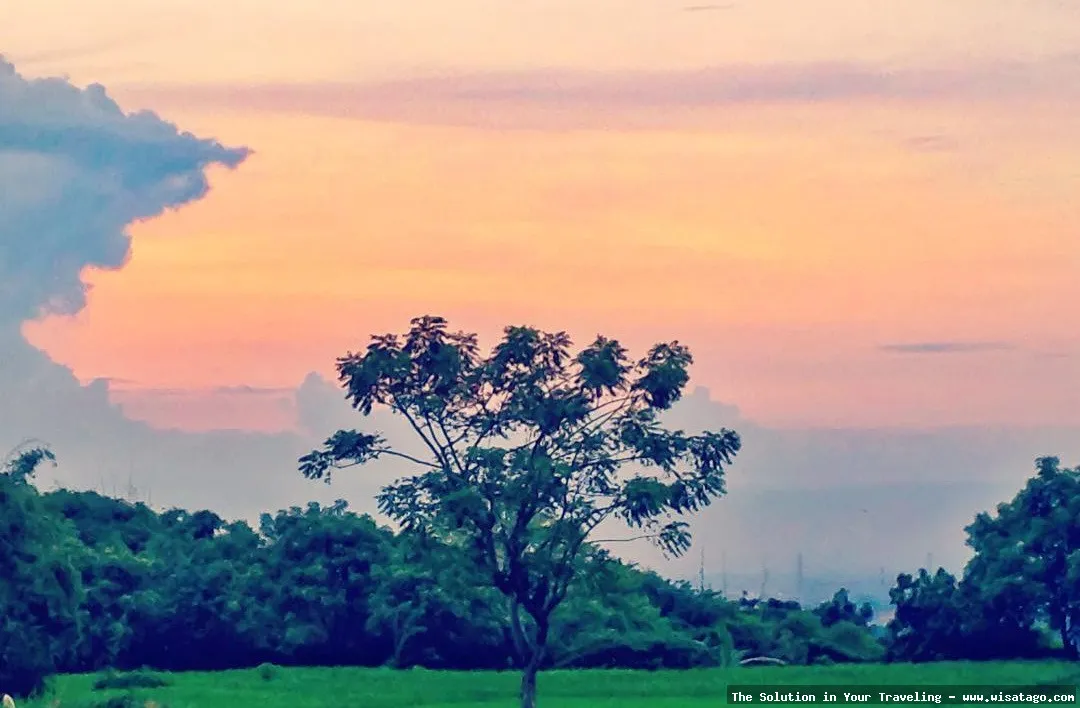 Bukit Gronggong, pemandangan kota Cirebon