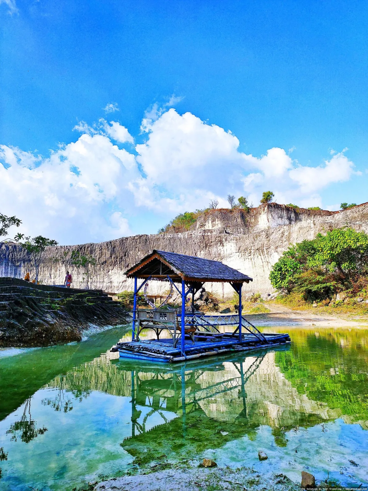Bukit Jaddih, keindahan pahatan kapur
